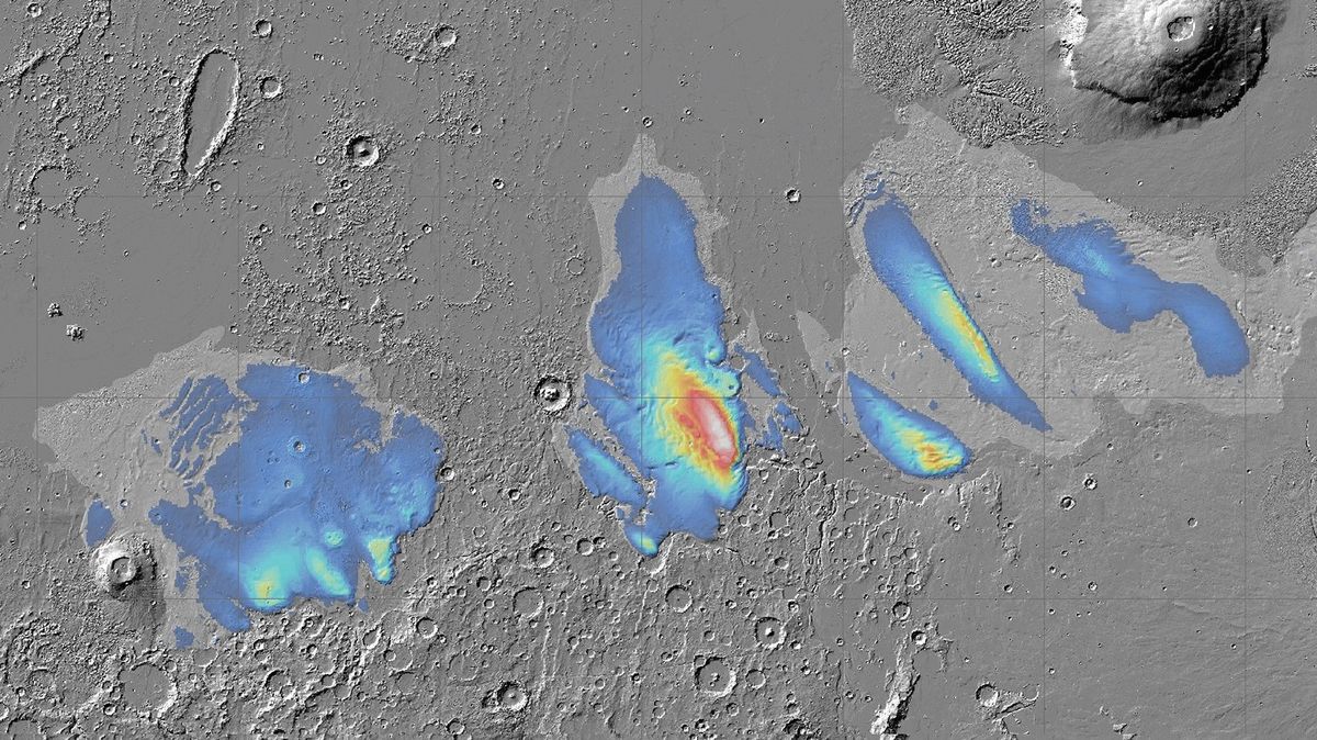 Na Marsu jsou pod povrchem ukryty obrovské masy ledu, věří odborníci z ESA